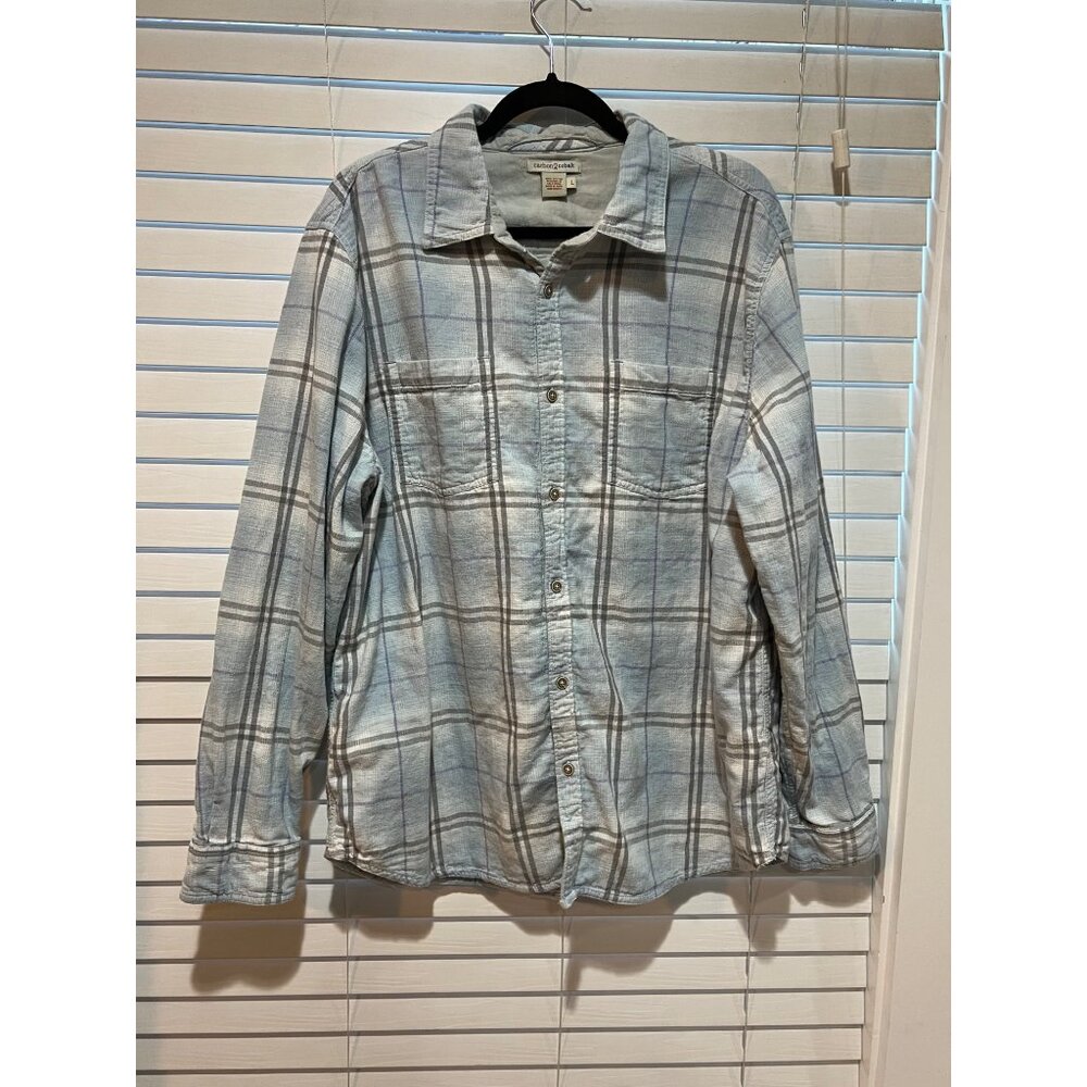 Carbon 2 Cobalt‎ Long Sleeve Button Up Shirt - Size L